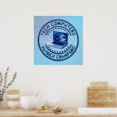 Reparaturtechniker oder PC-Shop Poster (Küche)