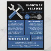 Reparaturwerkzeuge, Handymanwerbung Flyer (Vorne)