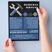 Reparaturwerkzeuge, Handymanwerbung Flyer (Hand)