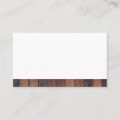 Reparaturwerkzeuge | Holzkappen Visitenkarte (Rückseite)