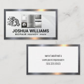 Reparieren des Logos | Geräte mit metallischem Hin Visitenkarte (Vorne/Hinten)