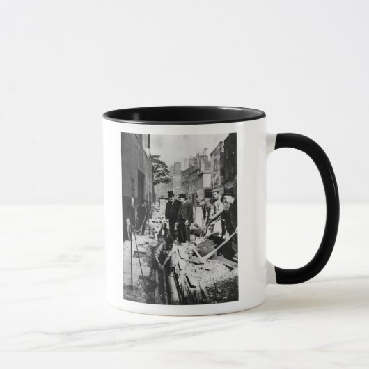 Reparieren eines Rohres Tasse (Rechts)