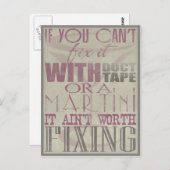 reparieren postkarte (Vorne/Hinten)