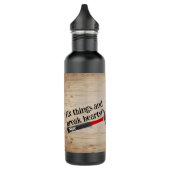 Reparieren Sie Dinge, brechen Sie Herzen Brand Was Edelstahlflasche (Links)