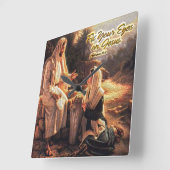 Reparieren Sie Ihre Augen auf Wanduhr Jesuss 1 (Winkel)