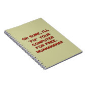 Reparieren Sie Ihren Computer für freies? Notizblock (Rechte Seite)