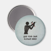 Reparieren von Typ, Handyman, DIY King - Fügen Sie Magnet (Vorderseite/Rückseite)