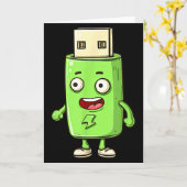 Repariert eure Herzen oder sterbt  Karte (Gelbe Blume)