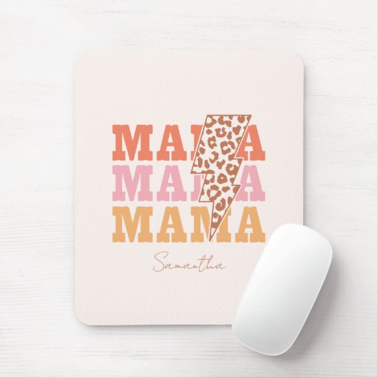 Repeated Mama Mousepad (Mit Mouse)