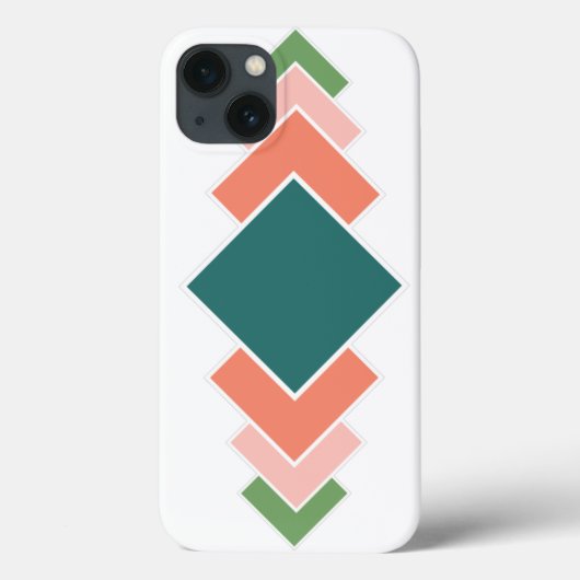 Repeating Diamonds Case-Mate iPhone Hülle (Rückseite)