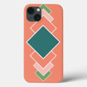 Repeating Diamonds Case-Mate iPhone Hülle (Rückseite)