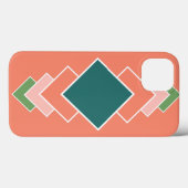 Repeating Diamonds Case-Mate iPhone Hülle (Rückseite (Horizontal))