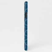 Repeating geometric Art Deco pattern iPhone Hülle (Rechte Seite)