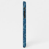 Repeating geometric Art Deco pattern iPhone Hülle (Linke Seite)