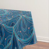 Repeating geometric Art Deco pattern Tischdecke (Beispiel)