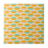 Repeating geometric pattern in beige background fliese (Vorderseite)