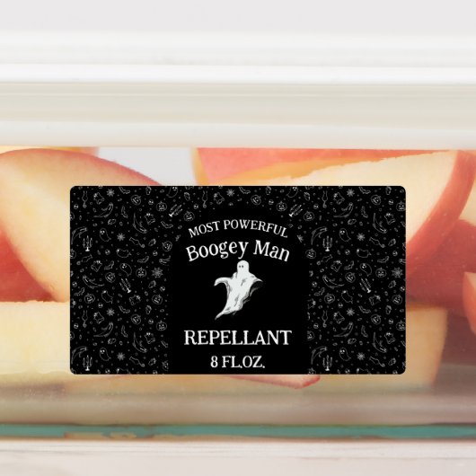 Repellant-Label der beliebtesten Boogey Man Etiketten (Befestigt)