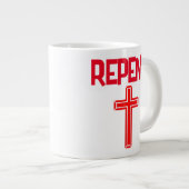REPENT 20 oz. Jumbo-Tasse (Vorderseite Rechts)