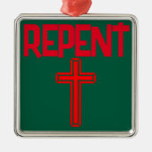 REPENT - SACRIFICE Metallverzierung Ornament Aus Metall (Vorne)
