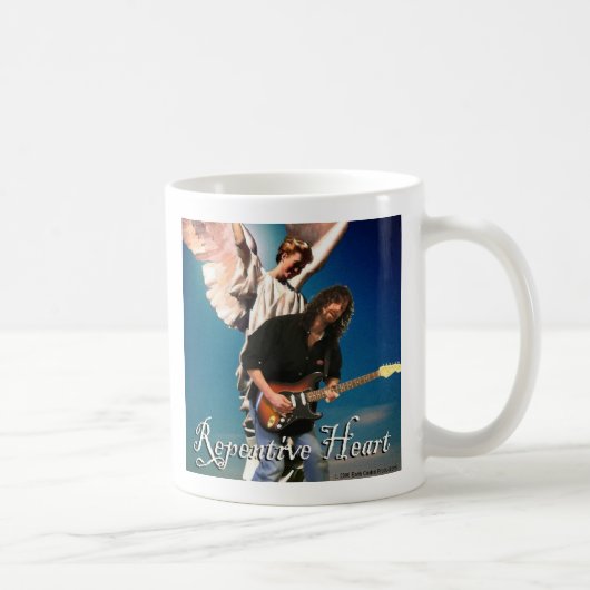 Repentive Herz (Engels-Tasse) Kaffeetasse (Rechts)