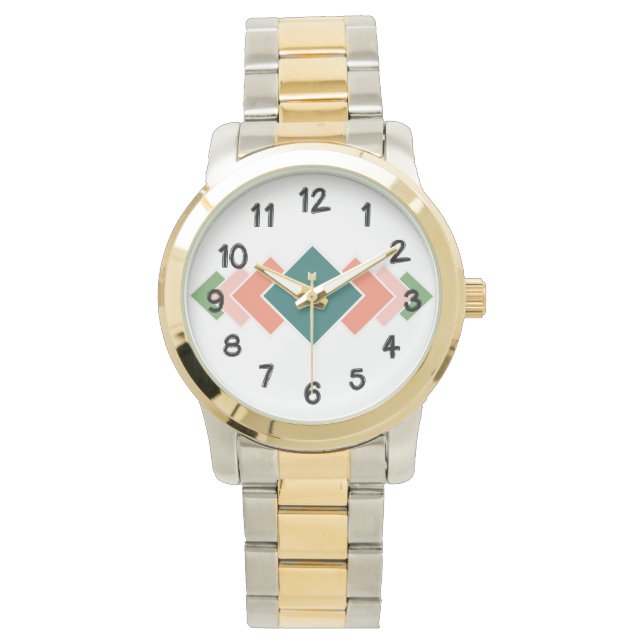 Repetierdiamanten Armbanduhr (Vorderseite)