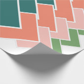 Repetierdiamanten Geschenkpapier (Ecke)