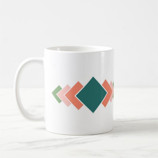 Repetierdiamanten Kaffeetasse (Links)