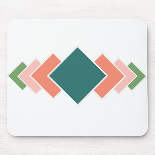 Repetierdiamanten Mousepad (Vorne)