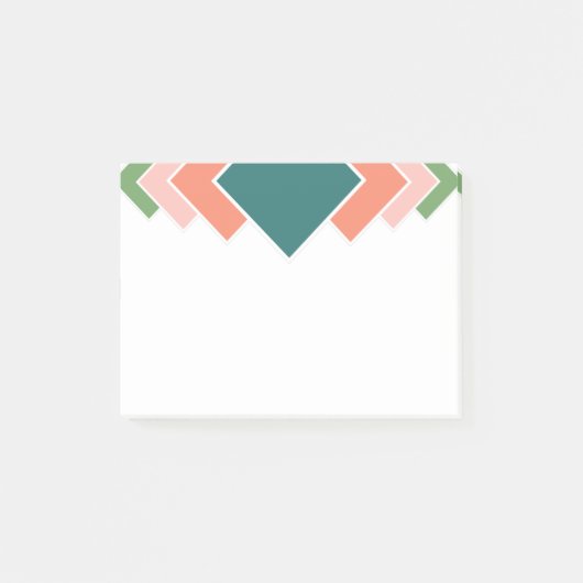 Repetierdiamanten Post-it Klebezettel (Vorderseite)