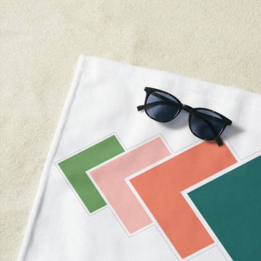 Repetierdiamanten Strandtuch (Beispiel)