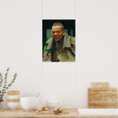 Repin - Der Verletzte Poster (Küche)