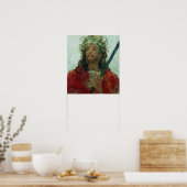 Repin - Jesus in Krone von Thorns 1913 Poster (Küche)
