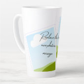 Replace This Text With Your Own Photo or Message Milchtasse (Linke Ecke)