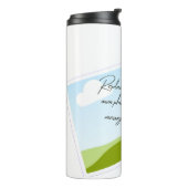 Replace This Text With Your Own Photo or Message Thermosbecher (Nach links gedreht)