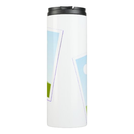 Replace This Text With Your Own Photo or Message Thermosbecher (Rückseite)