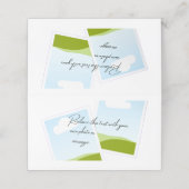 Replace This Text With Your Own Photo or Message Treuekarte (Außenseite Aufgefaltet)