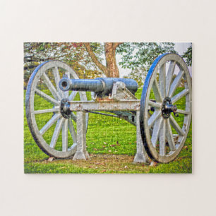 Replica Cannon Nova Scotia Kanada. Puzzle