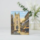 Replica Vintage Image, Cardiff, St. John's Church Postkarte (Stehend Vorderseite)