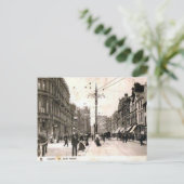 Replica Vintage Image, cardiff, St mary Street Postkarte (Stehend Vorderseite)