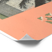 Replica Vintage Image, Marrakesch, Maroc Poster (Ecke)