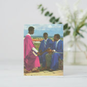 Replica Vintage Universitätsstudenten, Accra, Ghan Postkarte (Stehend Vorderseite)