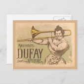 Replica Vintage Werbung, Margeurite Dufay Postkarte (Vorne/Hinten)