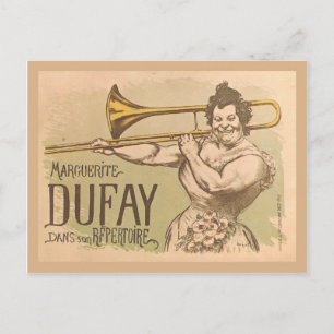 Replica Vintage Werbung, Margeurite Dufay Postkarte