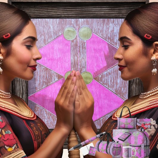 "Replicaish" Dankeskarte