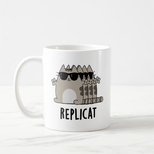Replicat Funny replizierte Cat Puff Kaffeetasse (Links)