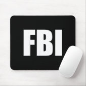 Replik-Agent-Inspektor-lustiges-Halloween-Kostüm Mousepad (Mit Mouse)