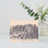 Replik alter Überreste eines Feldlazaretts Postkarte (Stehend Vorderseite)