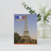 Replik Eiffelturm von Paris, Tennessee Postkarte (Stehend Vorderseite)