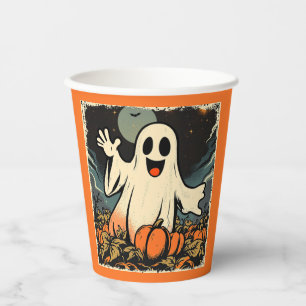 Replik "Friendly Ghost" Circa 1950er Pappbecher