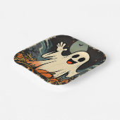 Replik "Friendly Ghost" Circa 1950er Pappteller (Gewinkelt)